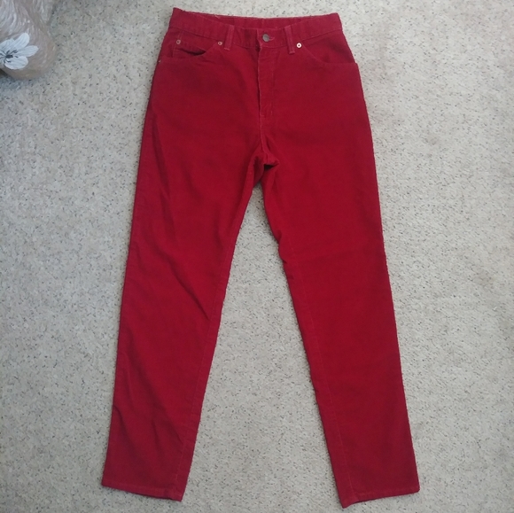 Levi's vintage red corduroy jeans - Picture 6 of 8
